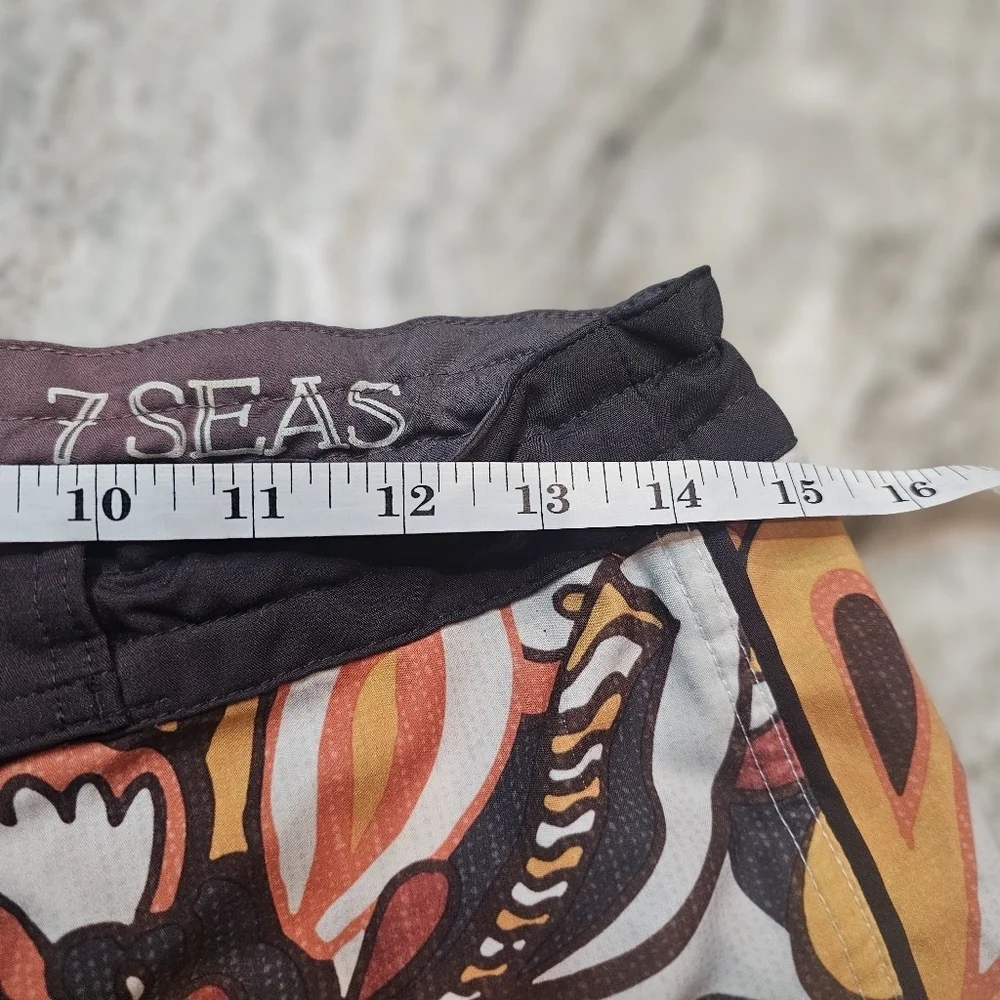 Drift the 7 Seas Men’s Floral Board Shorts Swim Trunks Size 30